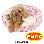 【PET PARADISE】寵物用品-睡袋 民族風 粉 M