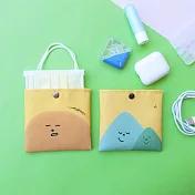 山山系,口罩收納袋/小物收納袋