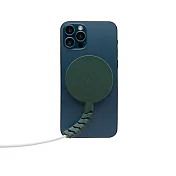 【LeadTrend】MagSafe螺旋保護套_墨綠 / 1個一入 墨綠色