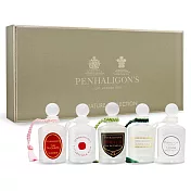 PENHALIGON’S 潘海利根 女性香水禮盒5入組(5mlX5)[伊莉莎白+女王+黑玫瑰+廣霍之匣+月亮女神]-國際航空版