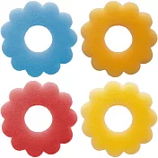 《EXCELSA》小花海綿酒環4件 | 止滴環 紅酒環 防滴漏 小花海綿酒環4件