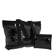 Lesportsac大款托特包-漆皮黑