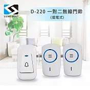 LongPing 一對二無線門鈴 D-220(插電式)
