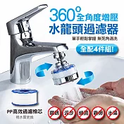 全角度增壓水龍頭過濾器