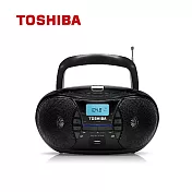【TOSHIBA 東芝】手提USB/CD收音機(黑) TY-CRU20(K) 黑