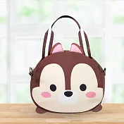 【Disney迪士尼】正版迪士尼立體造型帆布包(大款) 奇奇蒂蒂