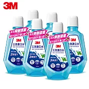 3M 3效漱口水-薄荷口味500ml 6入超值組