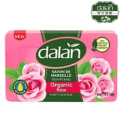 【土耳其dalan】即期出清-有機成分香頌玫瑰淨白透亮馬賽皂150g(效期2025.04)