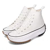 Converse 休閒鞋 Run Star Hike 穿搭 女鞋 166799C 22.5cm WHITE/BLACK
