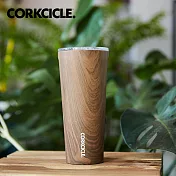 美國CORKCICLE Wood系列三層真空寬口杯/保溫隨行杯470ml-胡桃木