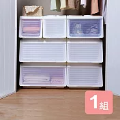 《真心良品》KEYWAY大開口豪華組前掀式附輪整理箱-7入組