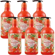 《台塑生醫》CC daily葡萄柚清爽沐浴乳580g*6入