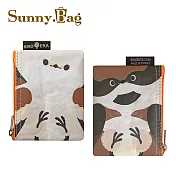 Sunny Bag x BIRD ERA鳥時代 萬用袋(小)-銀喉紅頭