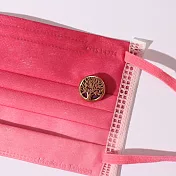 【口罩精油釦組】 一棵小樹 + 繽紛棉片 + 複方精油丨