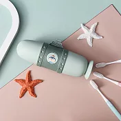 【iRoom優倍適】潛水艇牙具收納*便攜洗漱杯架套裝 (綠企鵝)