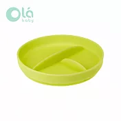 Olababy 美國防滑矽膠分隔餐盤 - 奇異果綠