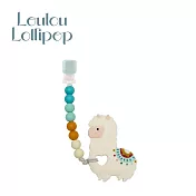 Loulou Lollipop 加拿大 固齒器奶嘴鍊組 - 草泥馬 - 民族風