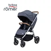 Britax Römer 英國 B-Agile M 豪華四輪嬰兒手推車 - 深空灰(銀管)
