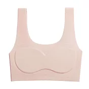 CS22 成長型少女無鋼圈乳膠無痕內衣(3入組) 粉色