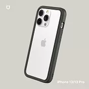 犀牛盾 iPhone 13/13 Pro通用(6.1吋) CrashGuard NX模組化防摔邊框殼- 泥灰