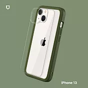 犀牛盾 iPhone 13 (6.1吋) Mod NX邊框背蓋兩用殼- 軍綠