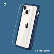 犀牛盾 iPhone 13 mini (5.4吋) Mod NX邊框背蓋兩用殼- 海軍藍
