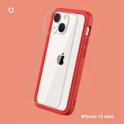 犀牛盾 iPhone 13 mini (5.4吋) Mod NX邊框背蓋兩用殼- 紅