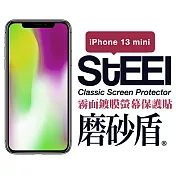 【STEEL】磨砂盾 Apple iPhone 13 mini (5.4吋)超薄霧面鍍膜螢幕保護貼