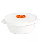 《EXCELSA》圓形微波調理盒(1L) | 耐熱 微波料理 懶人料理