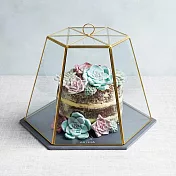 《Master》Artesa玻璃罩+磐石點心盤 | 蛋糕台 甜點架 點心架