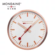 MONDAINE 瑞士國鐵 25cm掛鐘 銅