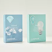 【hi&seek 保濕+淨白 2.0】保養面膜組 (共2盒)