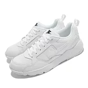 Nike 休閒鞋 Pegasus 92 Lite 運動 女鞋 海外限定 復古鞋型 舒適 穿搭 大童 全白 CK4079-100 23.5cm WHITE/WHITE-BLACK
