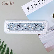 【Caldo卡朵生活】森林系長型珪藻土吸水置物墊 深藍