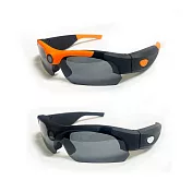 太陽眼鏡 針孔攝影機 運動行車記錄器【PH-19】【台灣品牌伊德萊斯】拍照眼鏡 錄影眼鏡 錄音蒐證 密錄 智能眼鏡 高清 清新橘