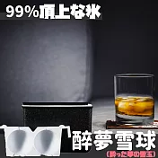 【DR.Story】職人級日式日式完美淨透威士忌冰球製造器(冰球盒 威士忌冰球) 醉夢雪球