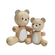 泰國Plantoys 親子小熊