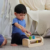 泰國Plantoys 原木感統玩具-翻轉敲敲樂