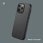 犀牛盾 iPhone 13 Pro Max(6.7吋) SolidSuit防摔背蓋手機殼-特殊材質款- 碳纖維紋路