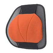DR. AIR 鋼圈網背氣墊腰椎支撐墊(標準版)-六色可選 橘