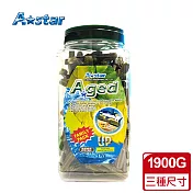 【A Star】 Aged雙刷高齡犬用潔牙骨超大桶裝1900G(多種尺寸) SS