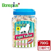 【Bone Plus】牛奶動能雙頭潔牙骨小桶裝700G(多種尺寸) S