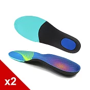 糊塗鞋匠 優質鞋材 C211 EVA足弓運動鞋墊 2雙 M 27cm