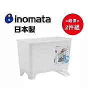 日本製【Inomata】廚餘垃圾瀝水籃 超值2件組