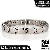 MASSA-G【Koios】柯歐斯 純鈦能量手環(全金屬鍺14顆)