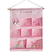 三麗鷗 美樂蒂 7格收納袋 掛袋 收納整理 居家布置 裝飾 擺飾 美樂蒂