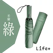 【Life+】Doric歐系時尚潮流自動開收傘 風暴傘 米蘭綠