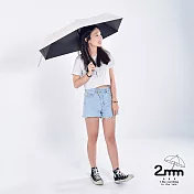 【2mm】絢彩極致輕量220g自動折傘/晴雨兩用抗UV傘_ 櫻花粉