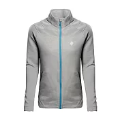 【GOHIKING】男RePET環保紗防潑外套 [海軍藍/淺灰] 防潑保暖外套 | GH172MM002 L 淺灰