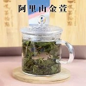 【茶拾點】台灣烏龍茶-阿里山金萱茶 茶葉禮盒(75g*2入)